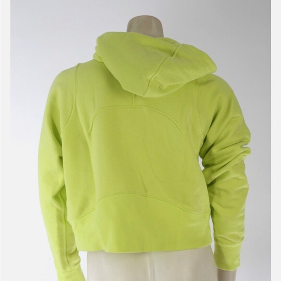 Lululemon Athletica Cropped Hoodie ELLE Sweatshirt, size 4 - Picture 7 of 7
